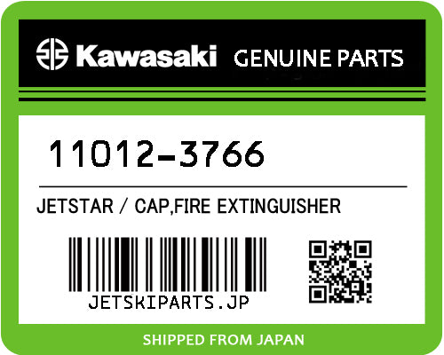 Kawasaki OEM CAP,FIRE EXTINGUISHER New #11012-3766