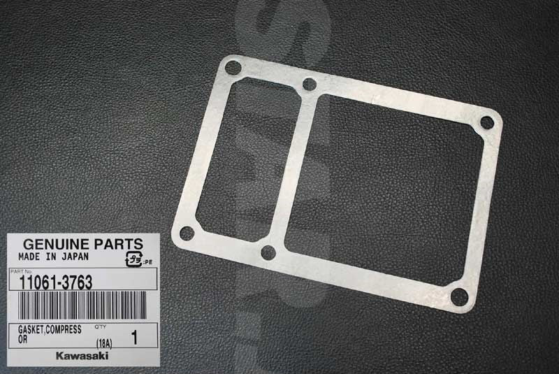 Kawasaki OEM GASKET,COMPRESSOR New #11061-3762