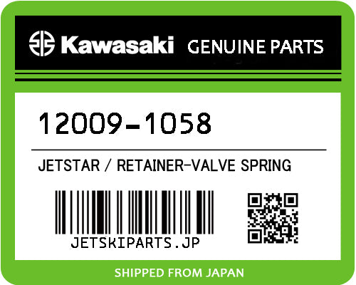 Kawasaki OEM RETAINER-VALVE SPRING New #12009-1058