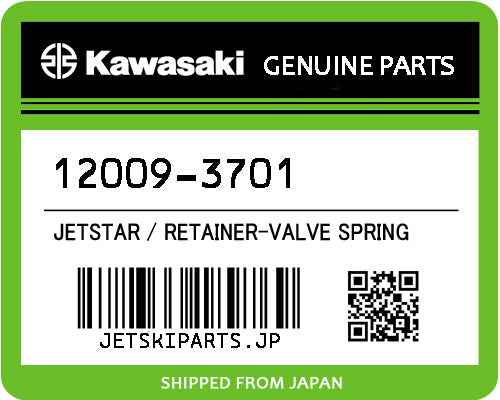 Kawasaki OEM RETAINER-VALVE SPRING New #12009-3701