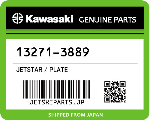 Kawasaki OEM PLATE New #13271-3889