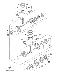 CRANKSHAFT PISTON