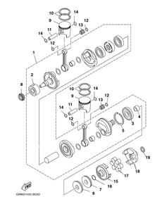 CRANKSHAFT PISTON