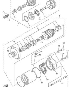 STARTING MOTOR