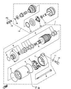 STARTING MOTOR