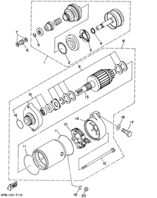 STARTING MOTOR