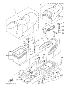 SEAT UNDER LOCKER
