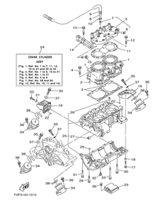 CYLINDER. CRANKCASE 1