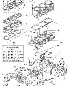 CYLINDER. CRANKCASE 1
