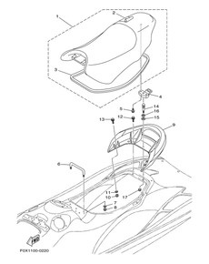 SEAT UNDER LOCKER