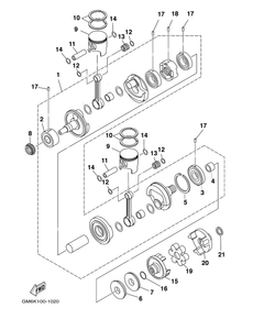 CRANKSHAFT PISTON