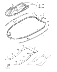 GUNWALE MAT