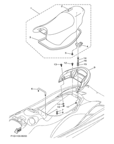 SEAT UNDER LOCKER
