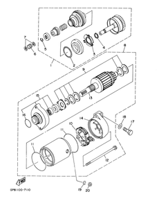STARTING MOTOR