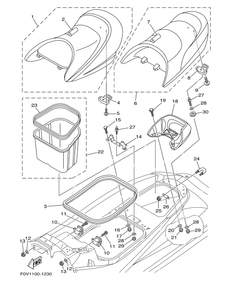 SEAT UNDER LOCKER