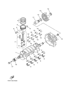 CRANKSHAFT & PISTON