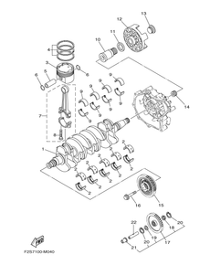 CRANKSHAFT & PISTON