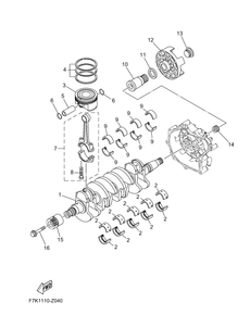 CRANKSHAFT & PISTON