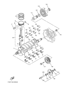 CRANKSHAFT & PISTON