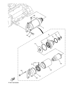STARTING MOTOR