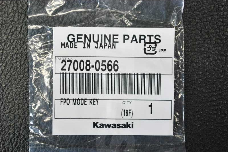 Kawasaki OEM FPO MODE KEY New #27008-0566