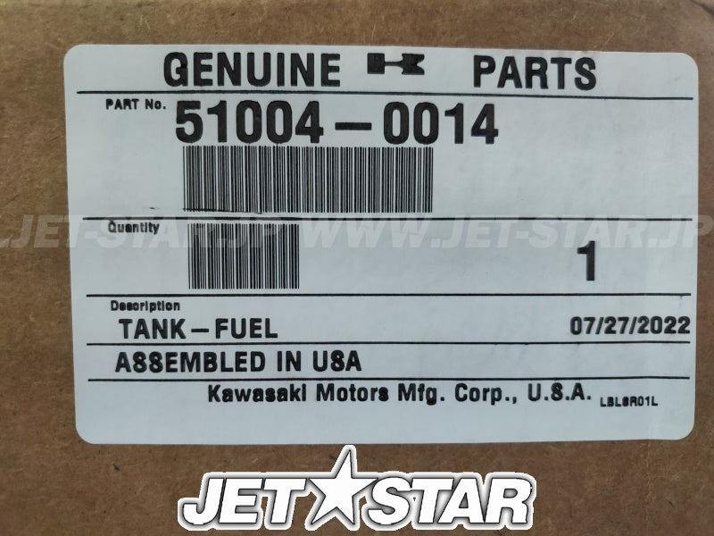 Kawasaki OEM TANK(FUEL) New #51004-0014