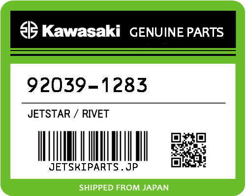 Kawasaki OEM RIVET New #92039-1283