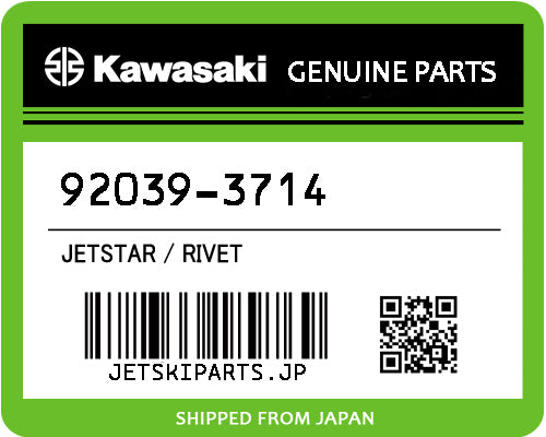 Kawasaki OEM RIVET New #92039-3714