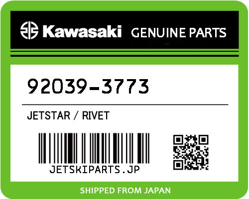 Kawasaki OEM RIVET New #92039-3773