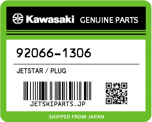 Kawasaki OEM PLUG New #92066-1306