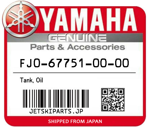 YAMAHA OEM TANK, OIL New #FJ0-67751-00-00