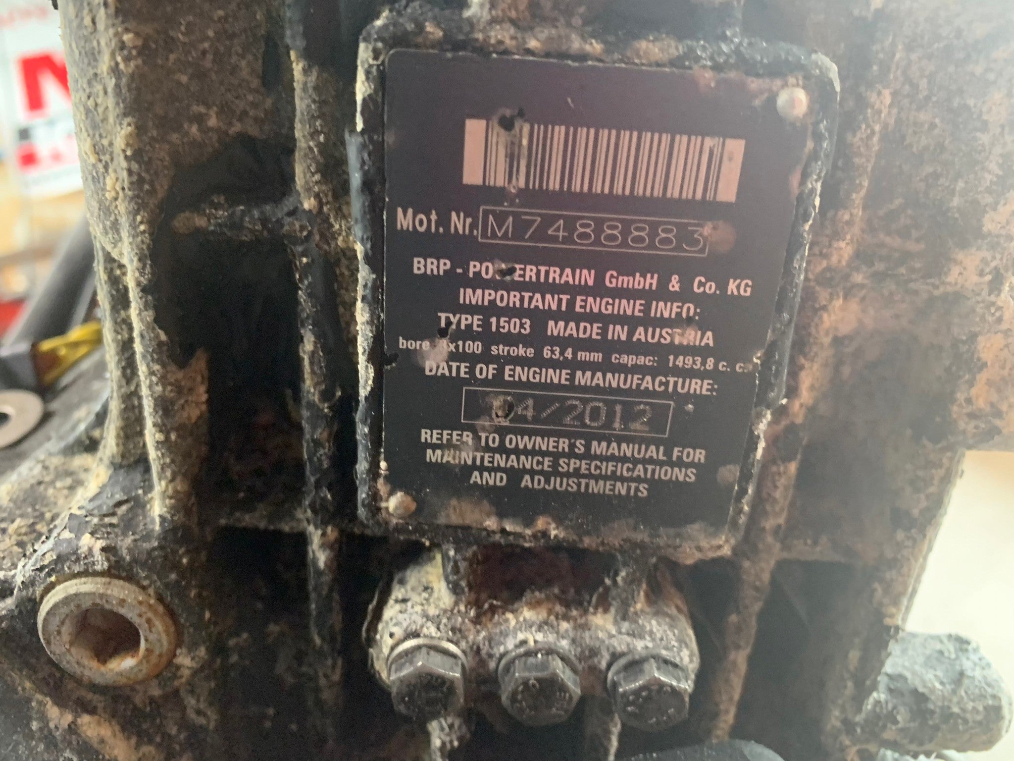 Used ENGINE RXT-X 260 & RS '12 [S1953-00]