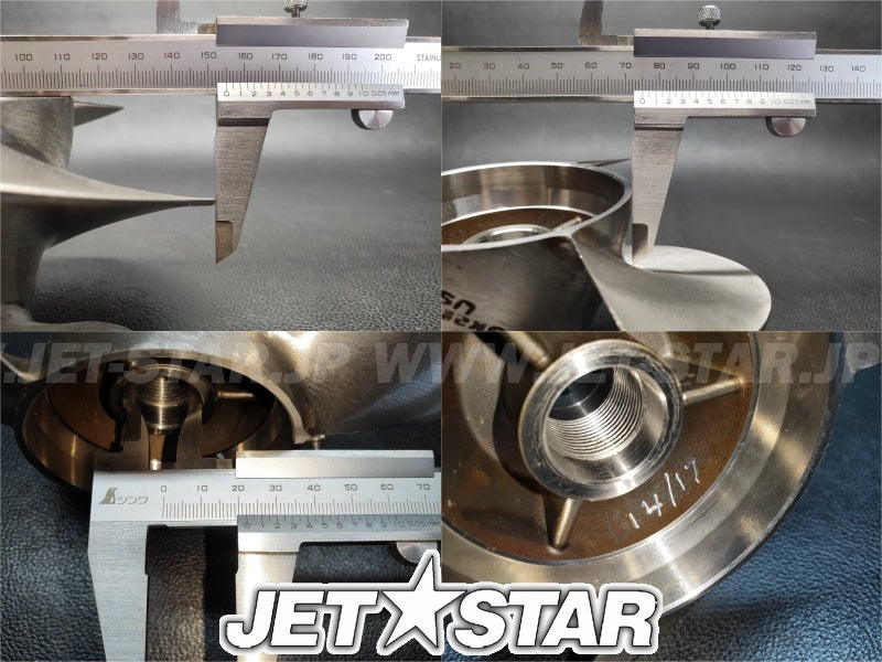 Slightly Used Aftermarket SKAT-TRAK SPECIAL ORDER IMPELLER 14/20R 155-75-25 [X2310-54]