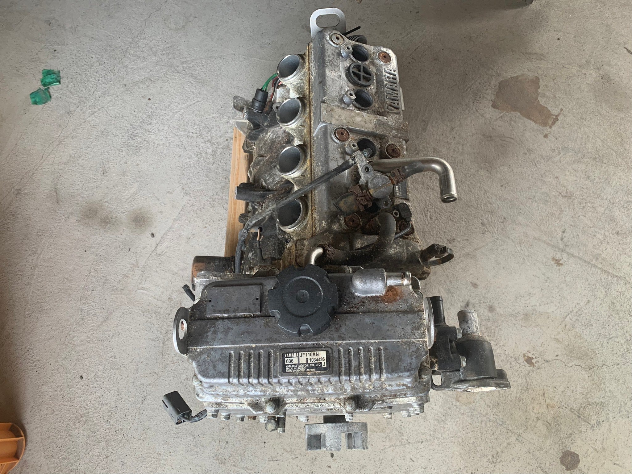 YAMAHA FX FX High Output '07 OEM ENGINE Used [Y8775-00]