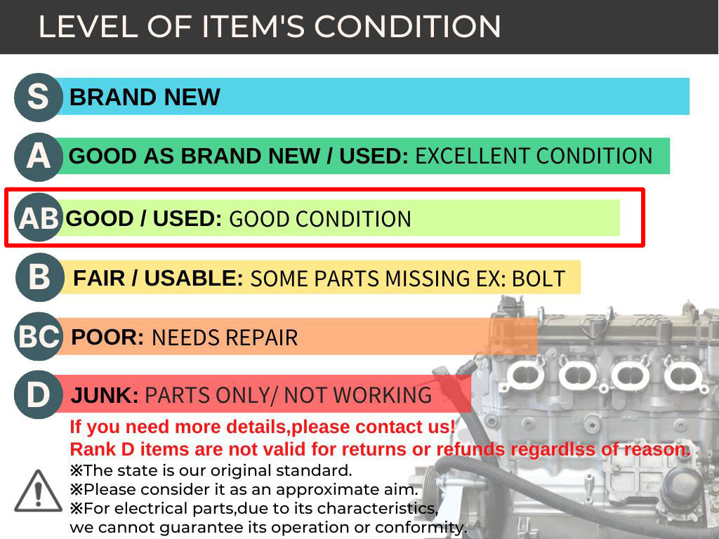 Used ENGINE GTX 4-TEC '04 [S8779-00]