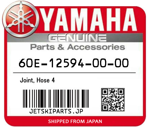 YAMAHA OEM JOINT, HOSE 4 New #60E-12594-00-00