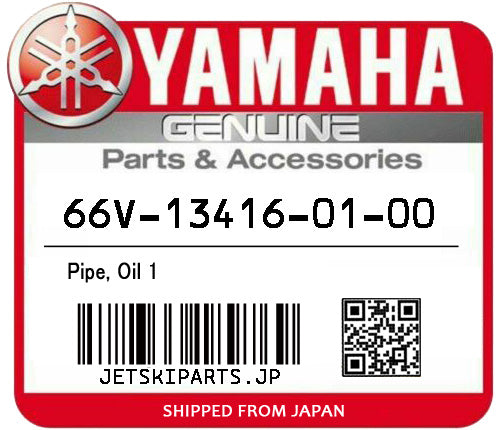 YAMAHA OEM PIPE, OIL 1 New #66V-13416-01-00