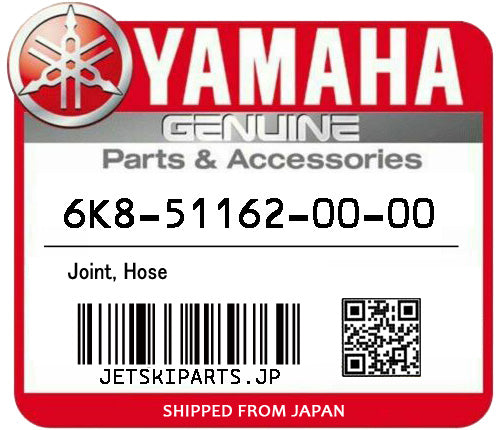 YAMAHA OEM JOINT, HOSE New #6K8-51162-00-00