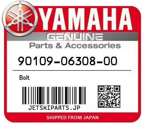 YAMAHA OEM BOLT New #90109-06308-00