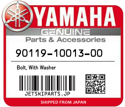 YAMAHA OEM BOLT, WITH WASHER New #90119-10013-00