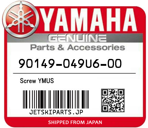 YAMAHA OEM SCREW YMUS New #90149-049U6-00