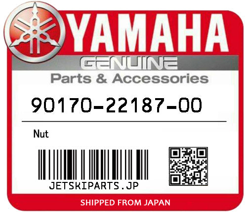 YAMAHA OEM NUT New #90170-22187-00