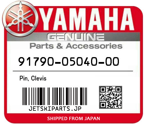 YAMAHA OEM PIN, CLEVIS New #91790-05040-00