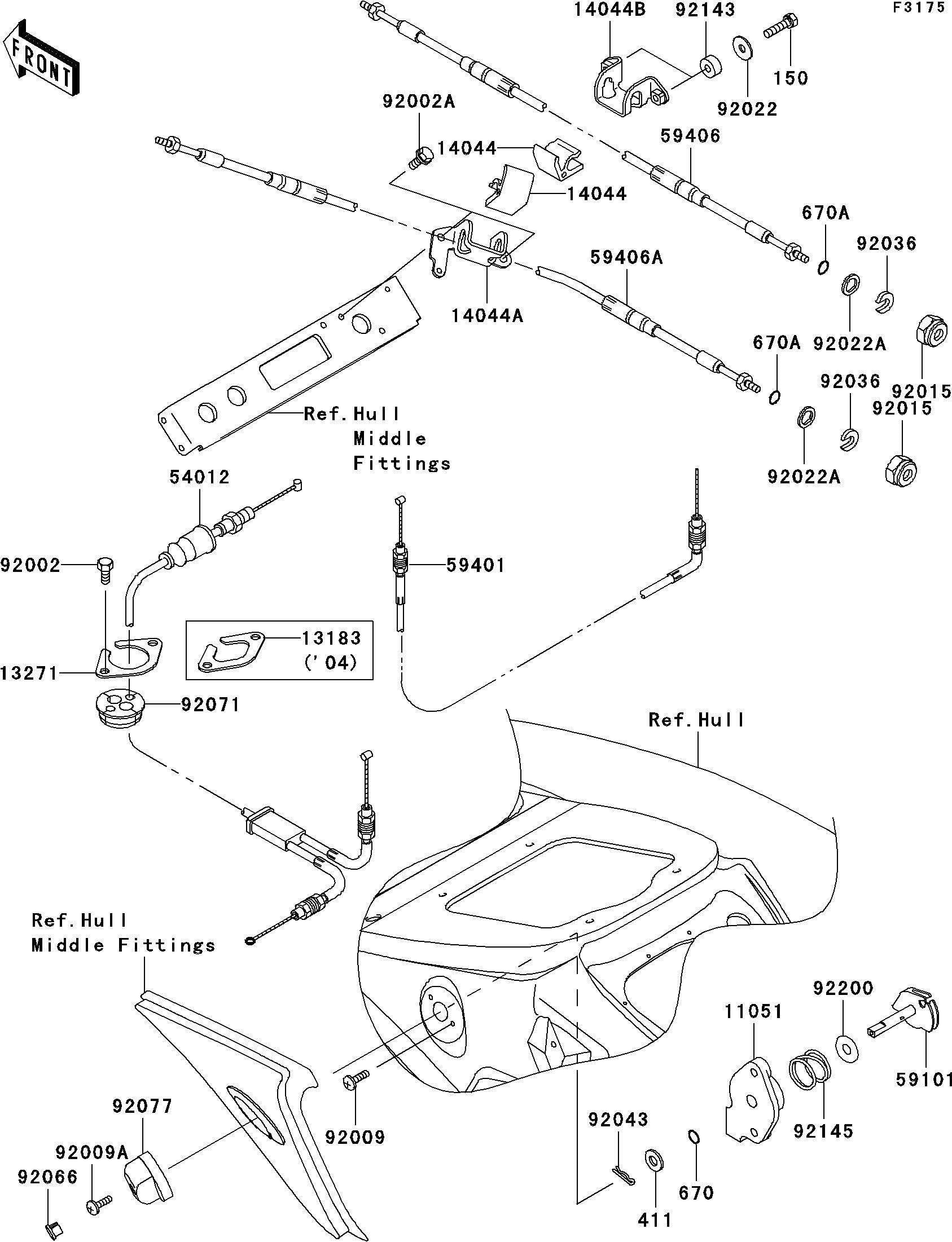 Used 59401-3728 CABLE-CHOKE [K8610-02]