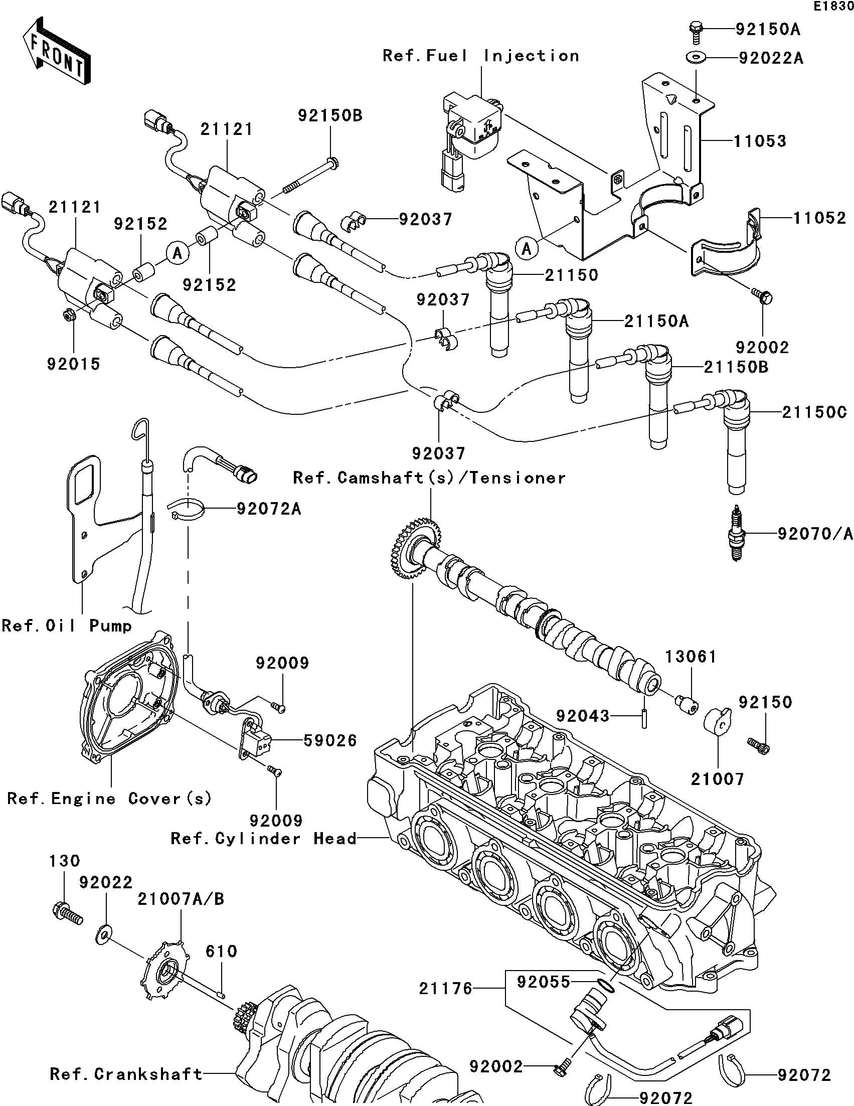 Used 21121-3722 COIL-IGNITION  [K9187-25]