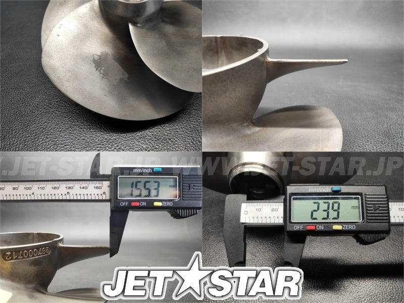 Used 267000119 STAINLESS IMPELLER ASS'Y (WITH DEFECT) [S7533-36]