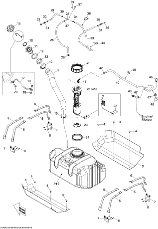 Used 275500779 FUEL PUMP ASS'Y [S3862-32]