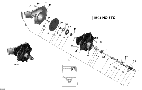 Used 420881992 SUPERCHARGER ASS'Y [S2540-56]