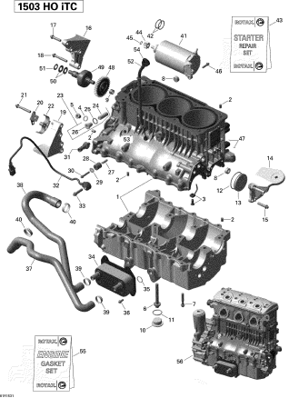 Used 420888995 ELECTRIC STARTER ASS'Y [S4519-30]