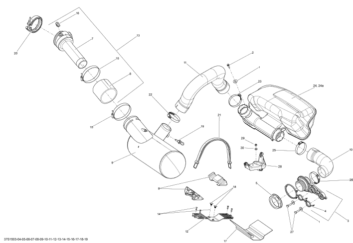 Used 274001648 MUFFLER [S8148-31]